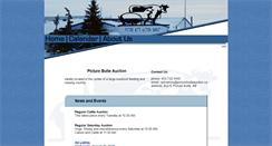 Desktop Screenshot of picturebutteauction.ca